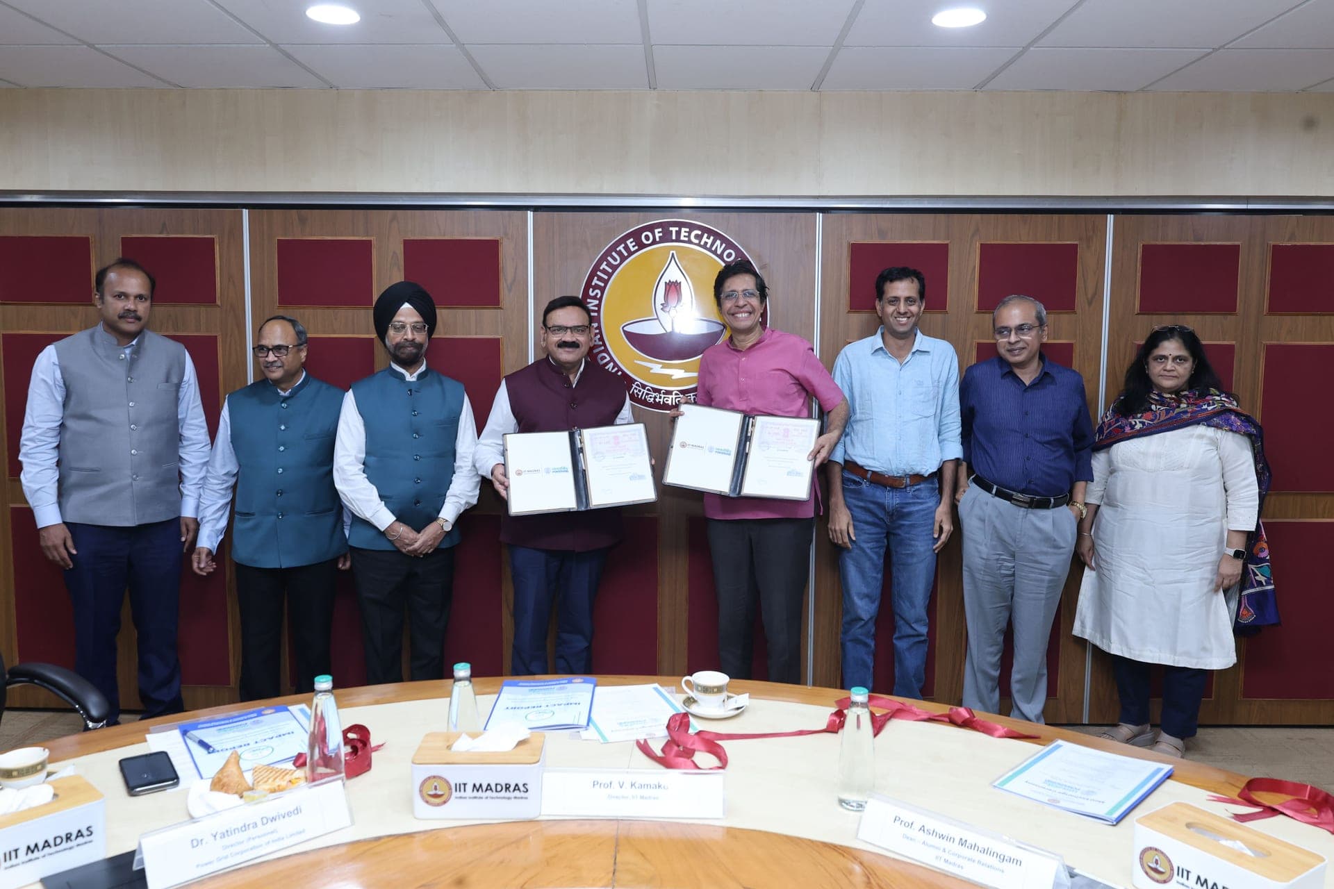 MoU Exchange Ceremony with POWERGRID