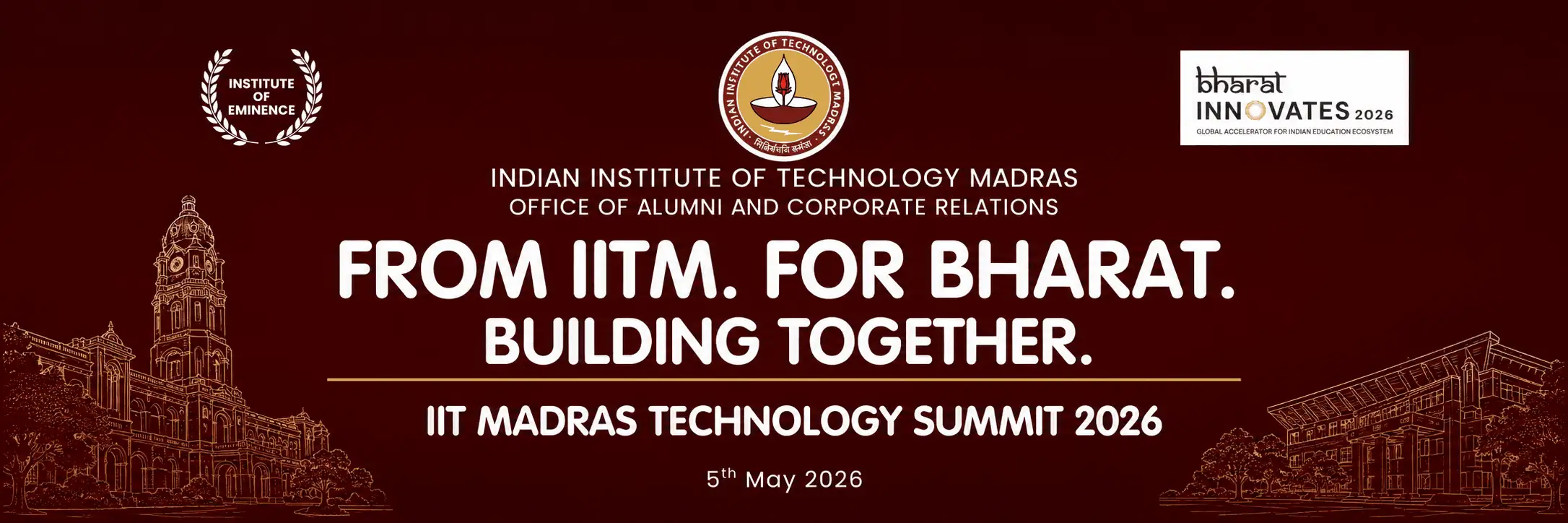 IIT Madras Technology Summit 2026 – From IITM. For Bharat.