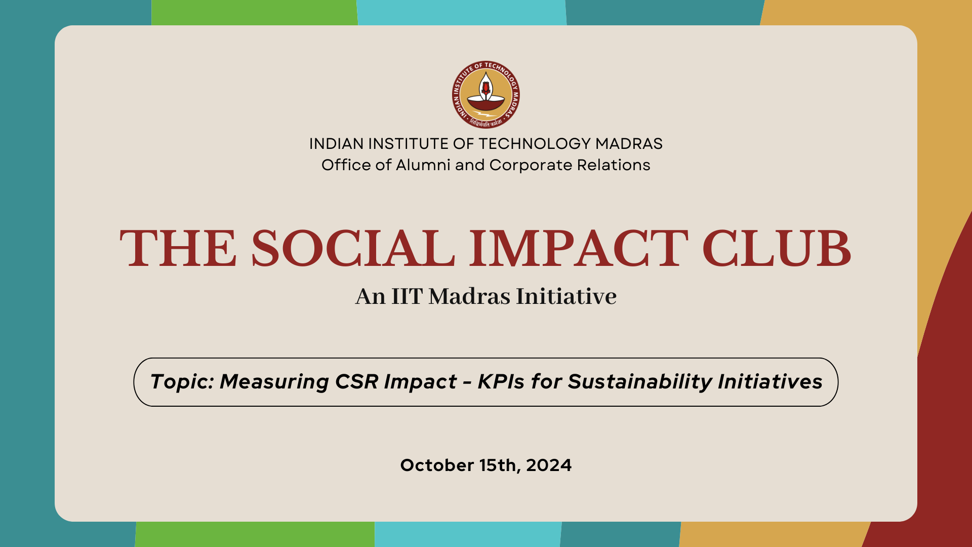 Social Impact Club - Bangalore