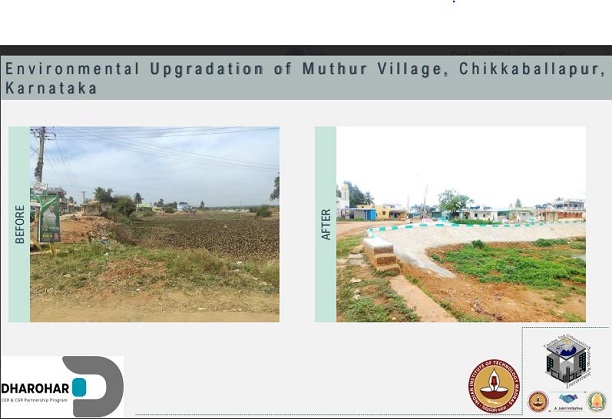 Environmental upgradation of Muthur Village, Chikkaballapur, Karnataka