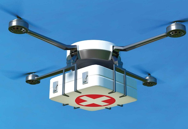 Proposal for enabling efficient & sustainable medical access with drones