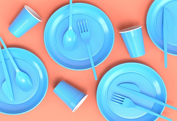 Hybrid-boards from single-use plastics